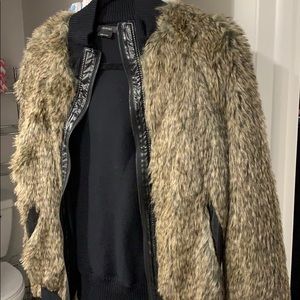 Vertigo Paris Faux Fur Jacket